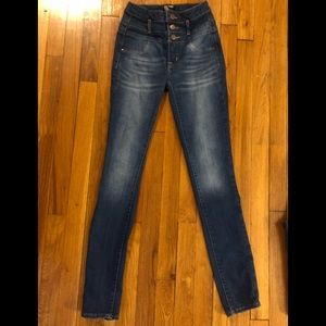 Charlotte Russe Refuge High Waisted Skinny Jeans